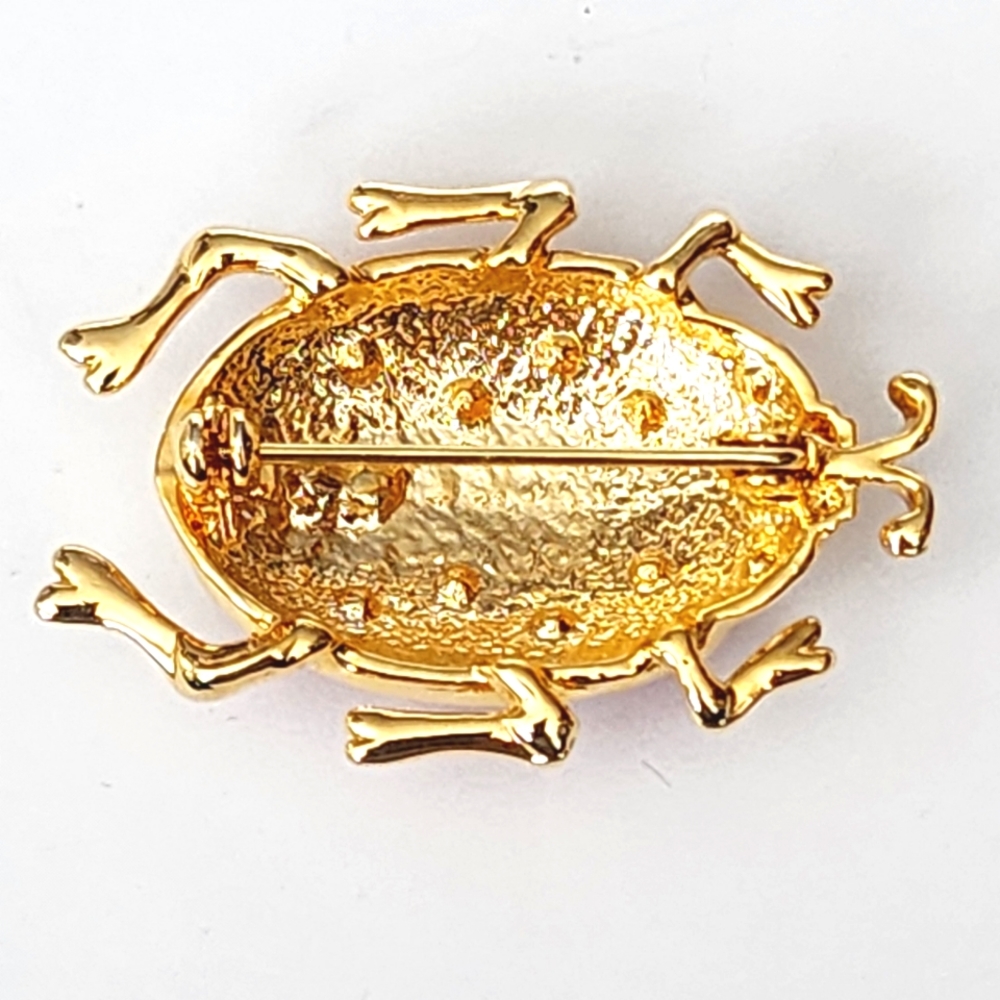 Enamel Insect Pin Brooch - Picture 2 of 4